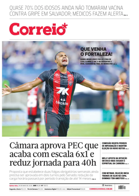 Cover of Correio da Bahia