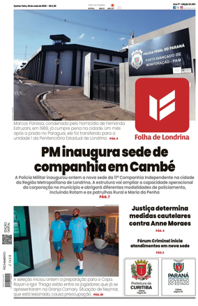 Cover of Folha de Londrina