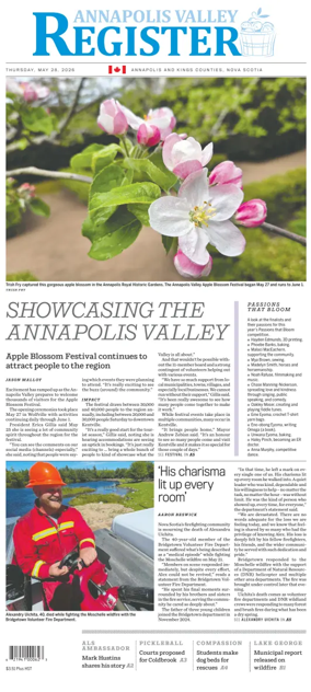 Cover of Annapolis Valley Register