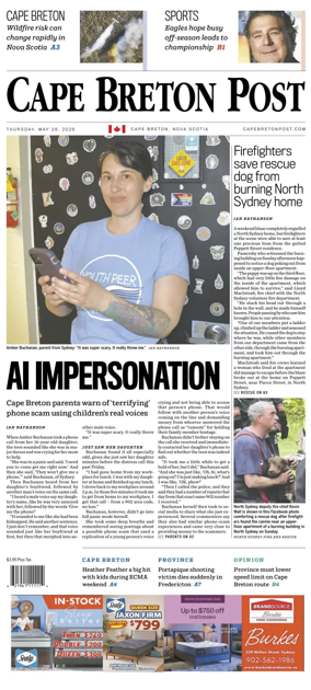 Cover of Cape Breton Post