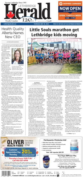 Cover of Lethbridge Herald