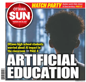 Cover of Ottawa Sun