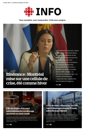 Cover of Radio-Canada Info