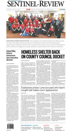 Cover of Sentinel-Review (Woodstock)