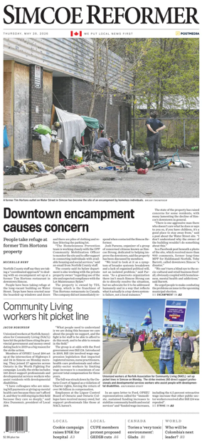 Cover of Simcoe Reformer