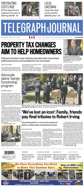 Cover of Telegraph-Journal