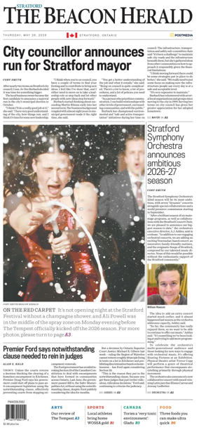 Cover of The Beacon Herald