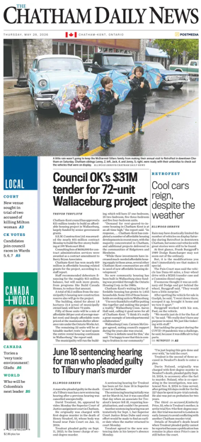 Cover of The Chatham Daily News