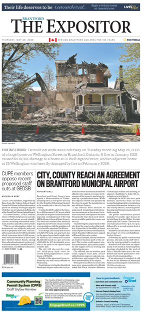 Cover of The Expositor (Brantford)