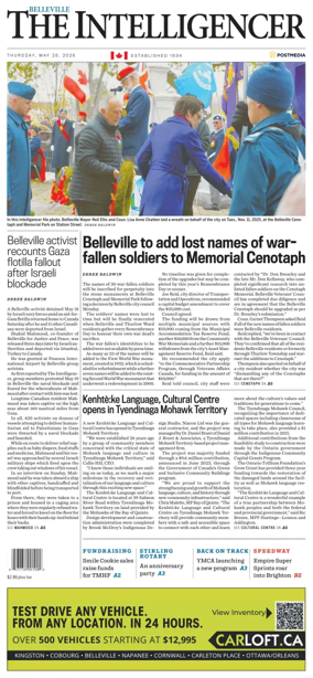 Cover of The Intelligencer (Belleville)