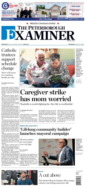 Cover of The Peterborough Examiner