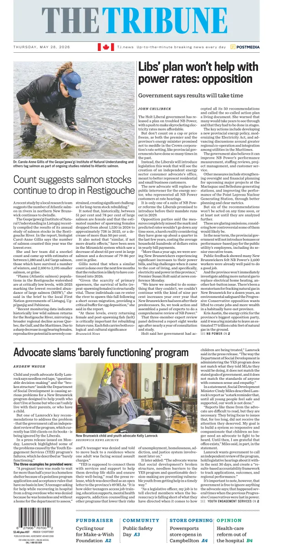 Cover of The Tribune (New Brunswick)