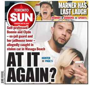 Cover of Toronto Sun