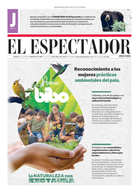 Cover of El Espectador