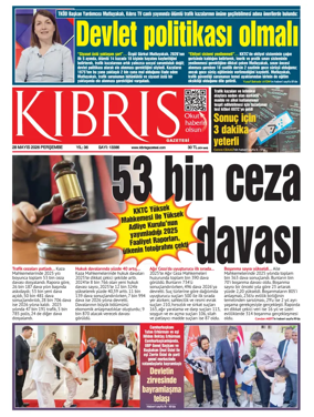 Cover of Kibris Gazetesi