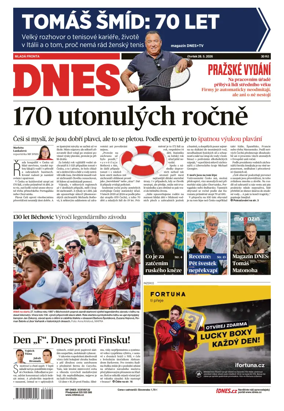 Cover of Dnes Prague Edition
