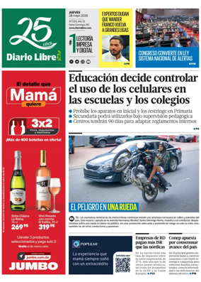 Cover of Diario Libre (Republica Dominicana)