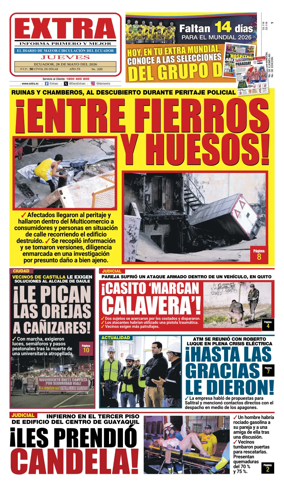 Cover of Diario Extra
