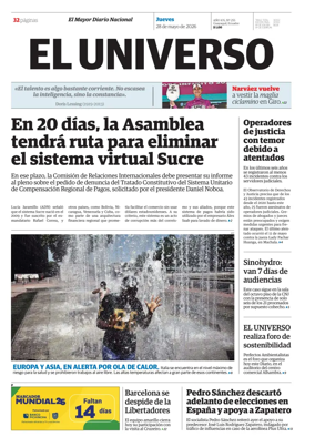Cover of El Universo