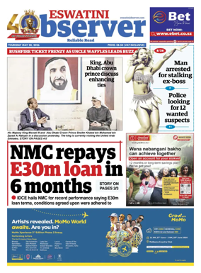Cover of Eswatini Observer