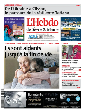 Cover of L'Hebdo de Sevre et Maine
