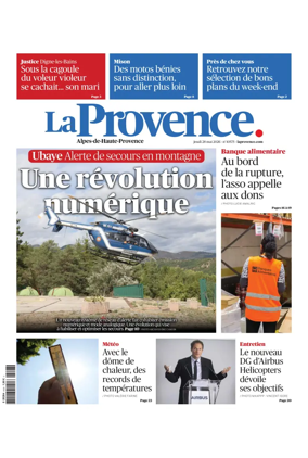 Cover of La Provence Alpes-de-Haute-Provence