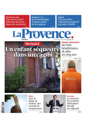 Cover of La Provences Vaucluse