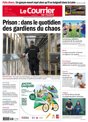 Cover of Le Courrier de l’Ouest (Angers)