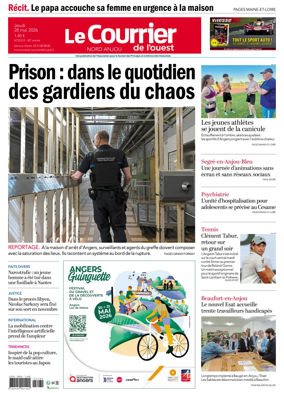 Cover of Le Courrier de l’Ouest (Nord Anjou)