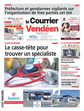 Cover of Le Courrier Vendeen