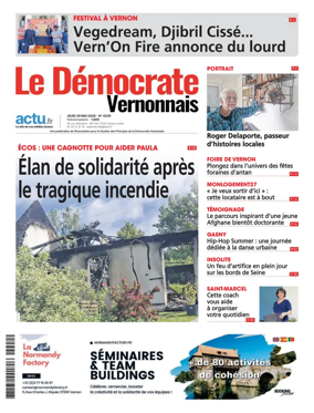 Cover of Le Democrate Vernonnais