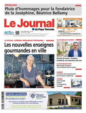 Cover of Le Journal du Pays Yonnais