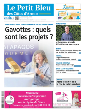 Cover of Le Petit Bleu