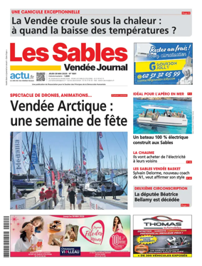 Cover of Les Sables Vendee Journal