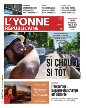 Cover of L'Yonne Republicaine