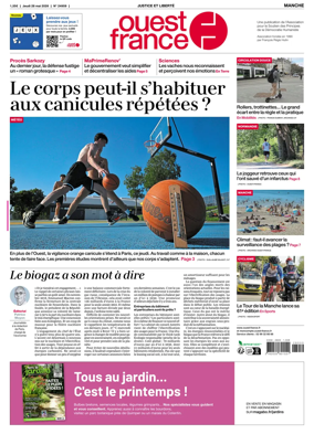 Cover of Ouest France (Manche)