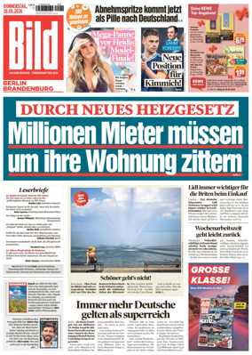 Cover of BILD Berlin-Brandenburg