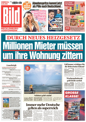 Cover of BILD Mecklenburg