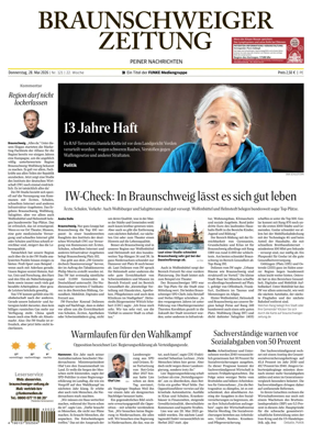 Cover of Braunschweiger Zeitung (Peine)
