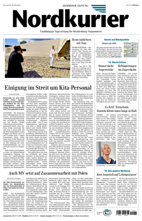 Cover of Demminer Zeitung