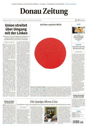 Cover of Donau Zeitung