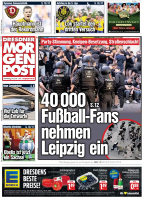Cover of Dresdner Morgenpost