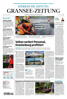 Cover of Gransee-Zeitung