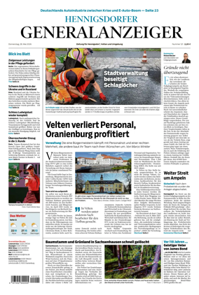 Cover of Hennigsdorfer Generalanzeiger