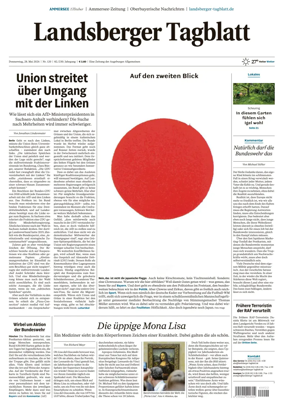Cover of Landsberger Tagblatt