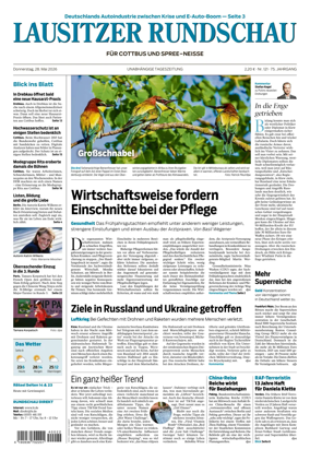 Cover of Lausitzer Rundschau