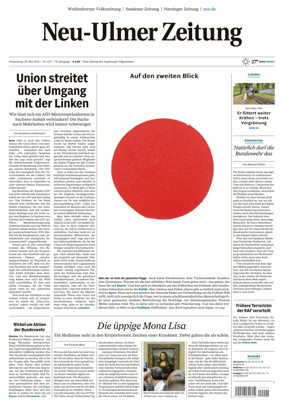 Cover of Neu-Ulmer Zeitung