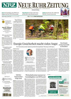 Cover of Neue Rhein Zeitung (Duisburg)