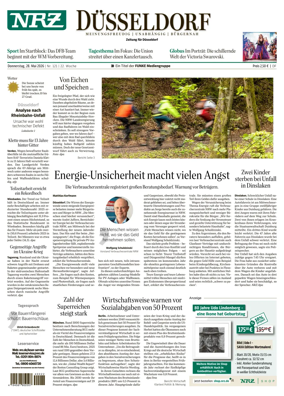 Cover of Neue Rhein Zeitung (Dusseldorf)