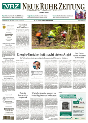 Cover of Neue Rhein Zeitung (Mulheim an der Ruhr)